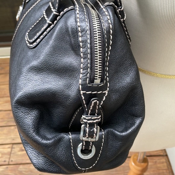 Michael Kors Black Leather Shoulder Bag - Picture 12 of 14